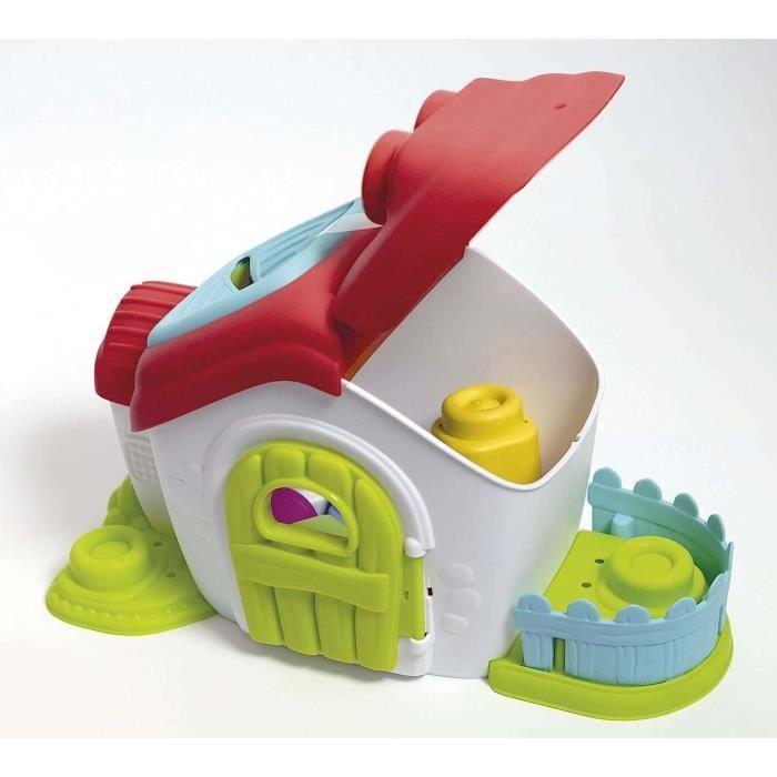 Ferme sensorielle Clemmy soft blocks Trieur Clementoni Maison des animaux