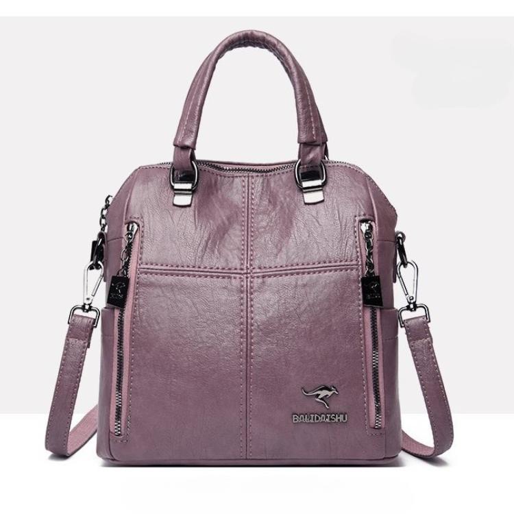 2022 New High Quality Leather Backpack Women Shoulder Bags Multifunction Travel Backpack School Bags for Girls