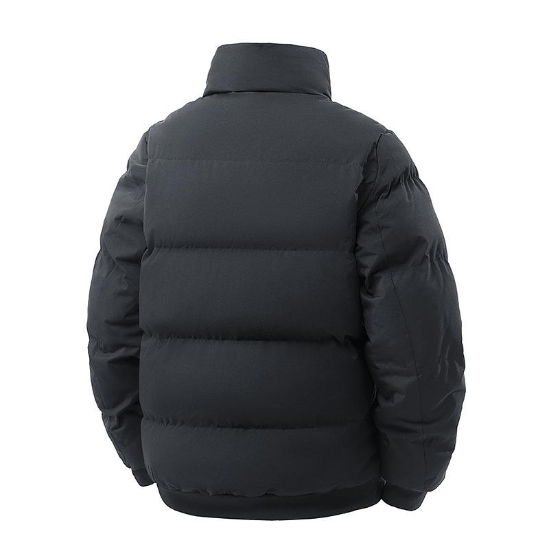 Padded-on Men's New Winter Thickened Jacket Padded Jacket Trendy Brand Autumn and Winter Hooded Short Tooling Bread Down Padded Jacket