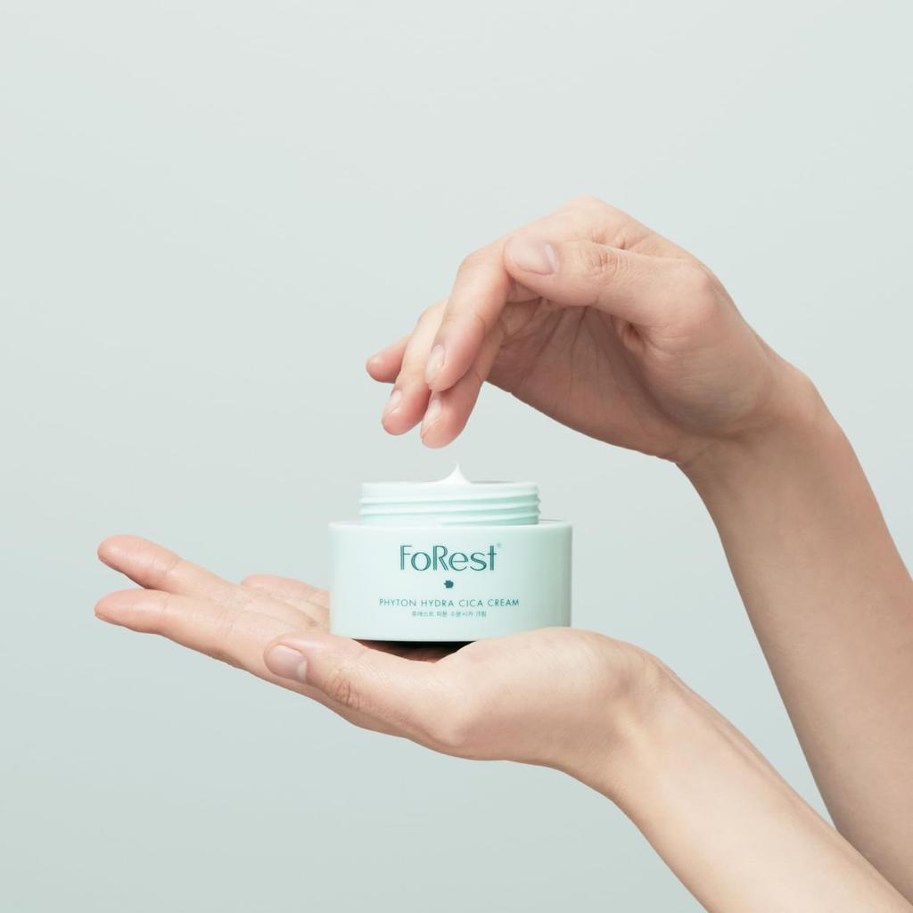 [DiscountedDamaged Box - Set of 2] Forest Piton Moisture CICA Cream  Moisture Cream  CICA  Hyaluronic Acid  Moisturizing