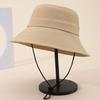 Bucket Hat Spring Summer Hats For Men Women Outdoor Sunshade Fisherman Hat Simple Casual Sunscreen Solid Color Sun Hat