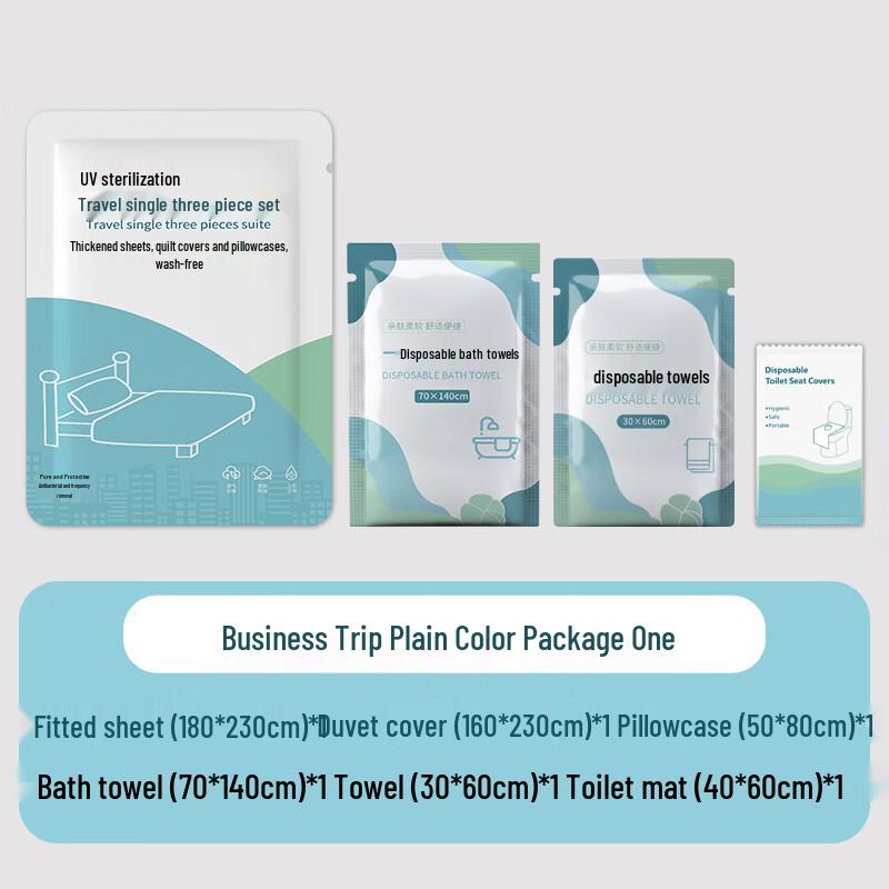 DIANA Disposable Travel Bedding Set