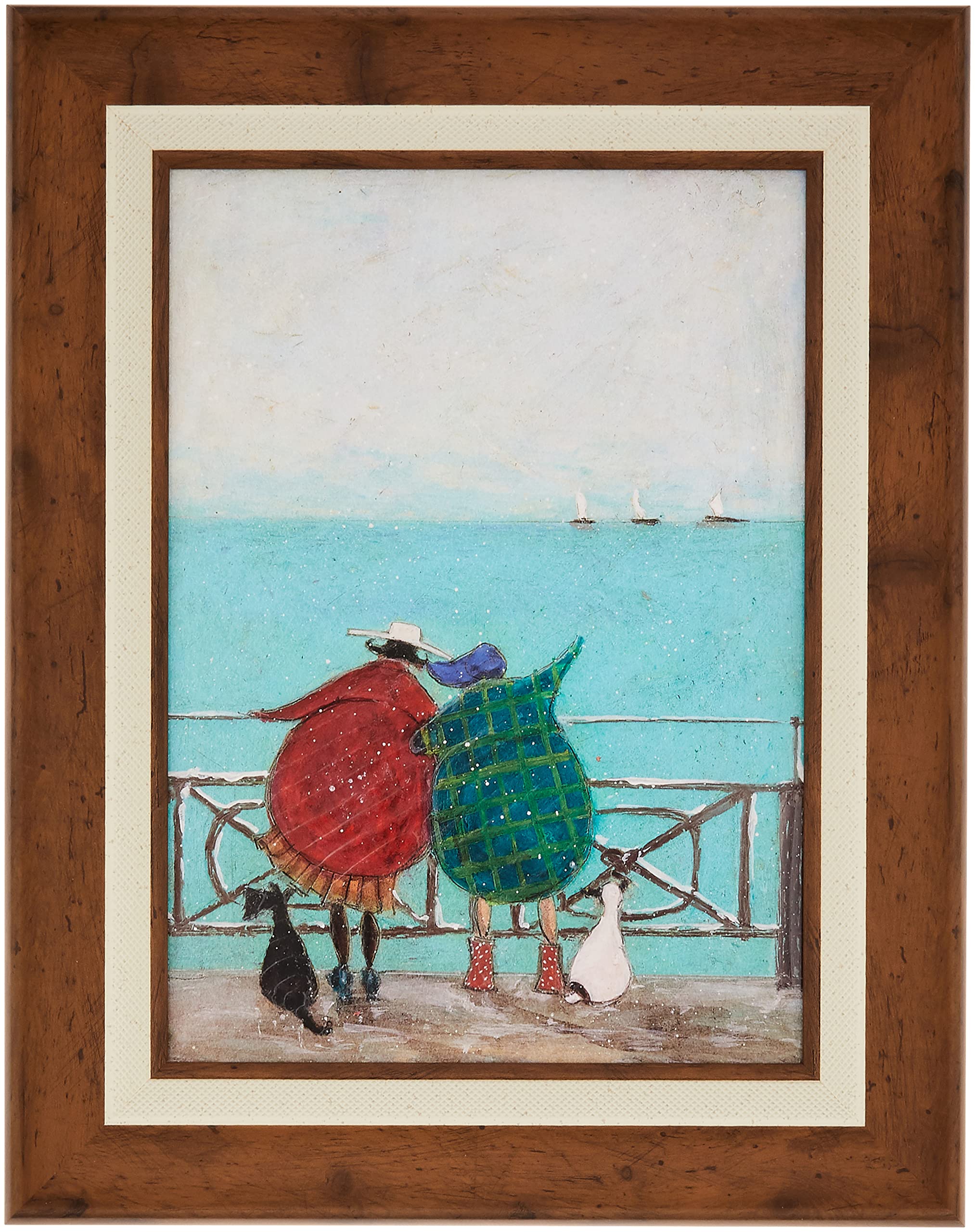 

YouPower Art Contemporary x Frame/Modern Multicolor, Size W31.5 H40cm, ST-05817