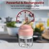 Vegetable Chopper USB Electric Garlic Mincer Wireless Rechargeable Kitchen