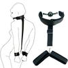 Erotic HandCuffs Mouth Gag BDSM Bondage Restraints Sex Toys for Couples Open Mouth Ball Backhand Cuffs Tied Up Adult