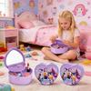 Scatola Organizer Trucco Perfetta KPop Demon Hunters Girls Custodia da Viaggio Portatile per Trucco Organizer per Trucco con Serratura Scatola per Cosmetici