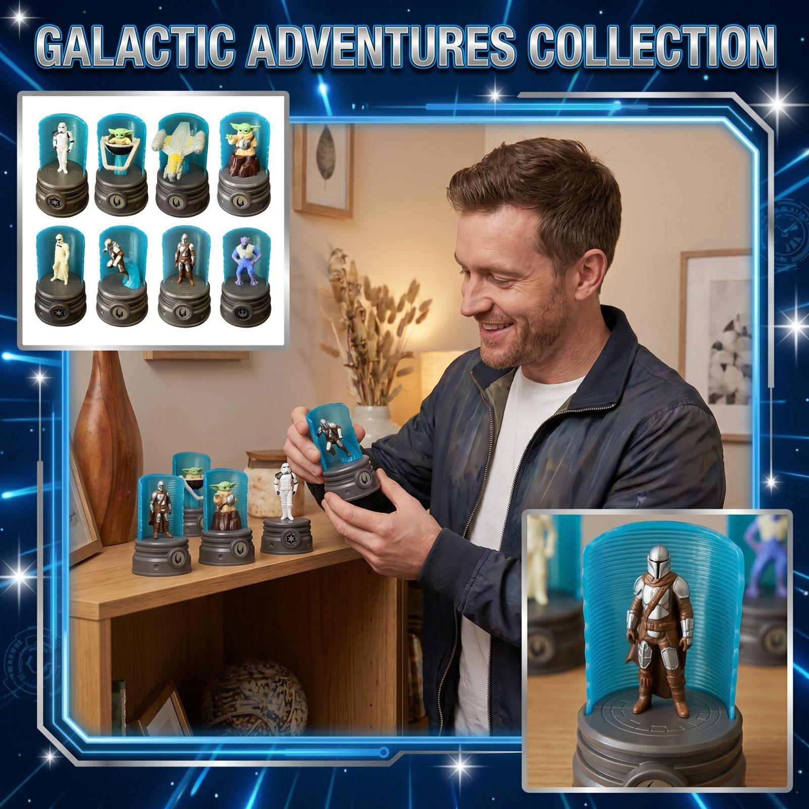 8pcs Collectible Action Figures Set Display Stand Model Toys for Boys and Girls Including Various Character Poses with Base Stands for Display One Size белый