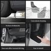 For Tesla Model Y 2025 Juniper Car Front Rear Wheels Fender TPE Anti-Snow Anti-Sand Fender Auto Car modification accessories