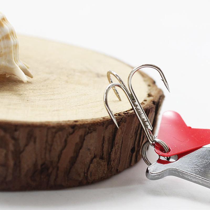 1Pcs Gold Silver 10G 14G 21G 28G Rotating Metal Spinner Spoon Fishing Lure Baits For Trout Pike Pesca Fish Treble Hook Tackle