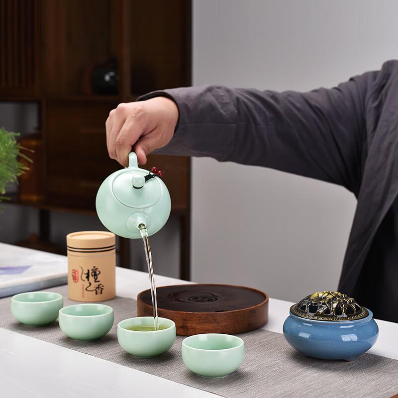 Jin Ge Auspicious Dragon Kung Fu Tea Set