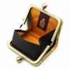[WACHIFIELD] Dayan the Cat, Dayan, with a clasp purse design for easy opening and closing, and easy checking. Genuine leather. Wind God and Thunder
