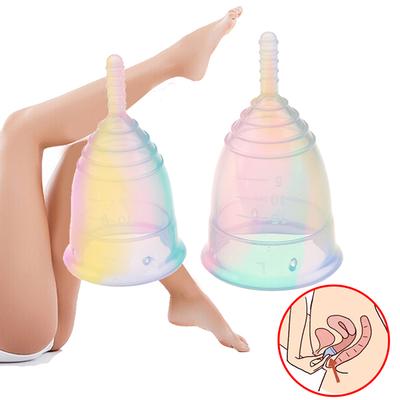Copa Menstrual de silicona de grado médico para mujer, copa menstrual de higiene femenina, copa para el cuidado de la salud, 1 Uds.