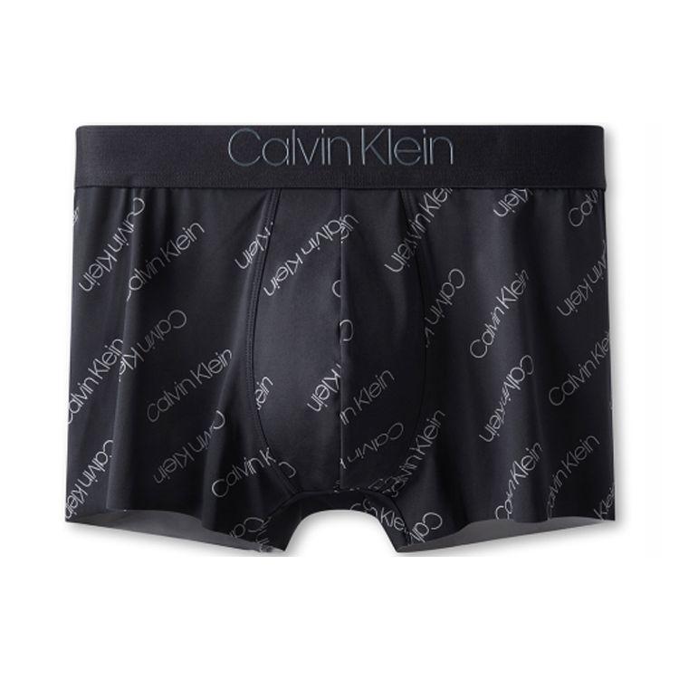 Calvin Klein Black Label Logo Print Low Rise Fitted Boxer Briefs Men underwear NB3006-10W