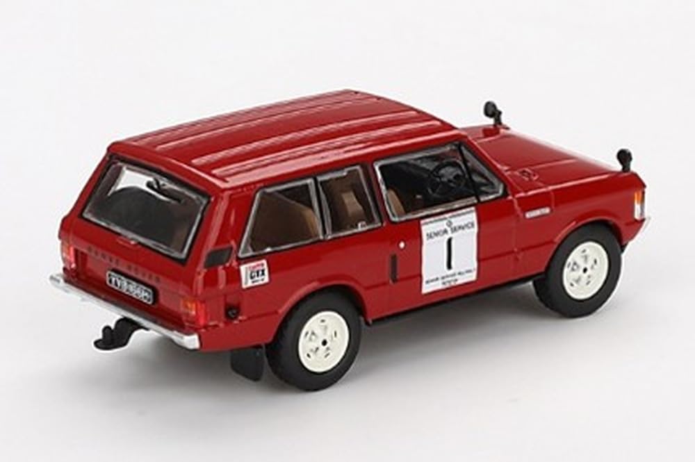 MINI GT Scale Range Rover International Hill Rally 1971 Winner Finished Model 1/64 #1 (Right-Hand Drive) MGT00893-BL
