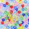 Acrylic Candy Color Faceted Beads: Transparent Square and Rhombus DIY Beading Materials
