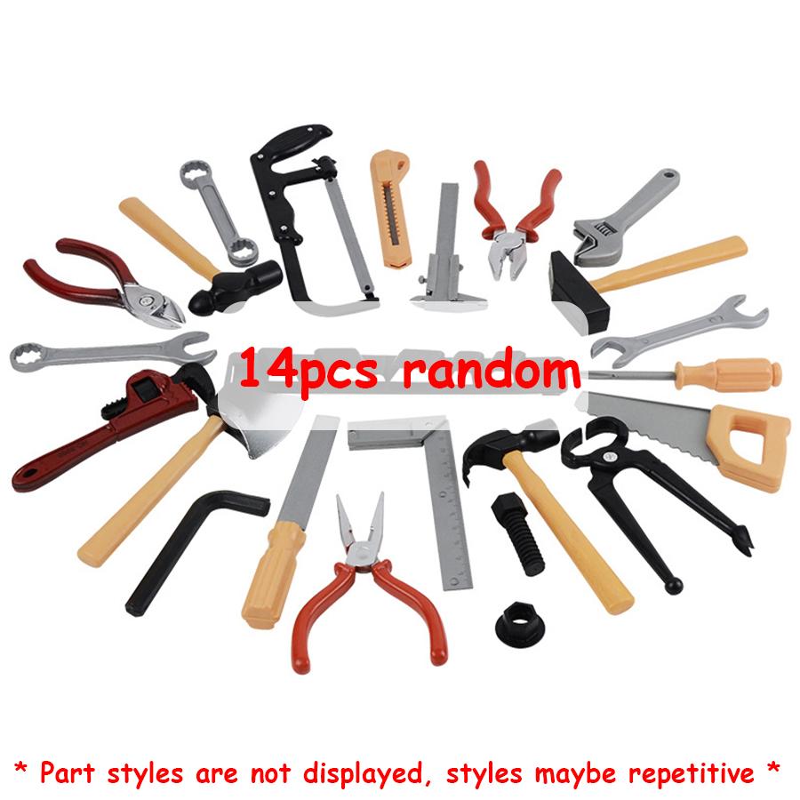 

14/28pcs Mini Simulation Repair Tool Wrench Caliper Nut Hammer Cognitive Tools Household Maintenance Equipment Birthday Gift