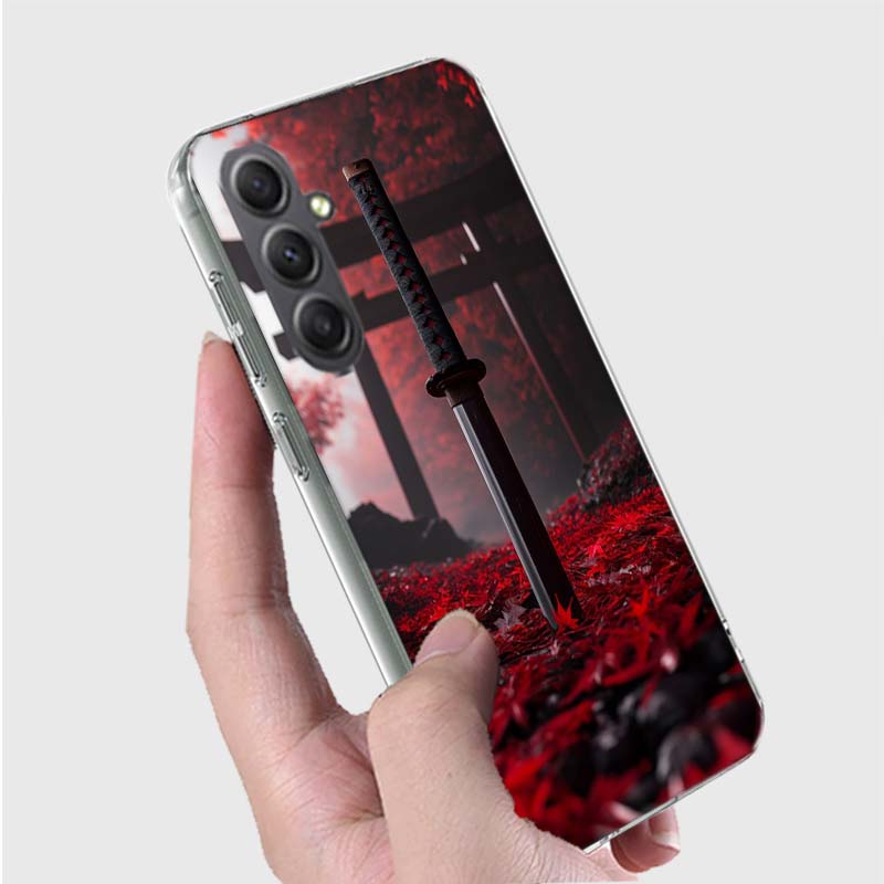 

Tang Dao Warrior Sword Phone Case for Samsung A16 A26 A36 A56 A17 A37 A57 A07 A06 A02S A03 A04S A05S Galaxy Note 20 10 A50S A71 Samsung A50