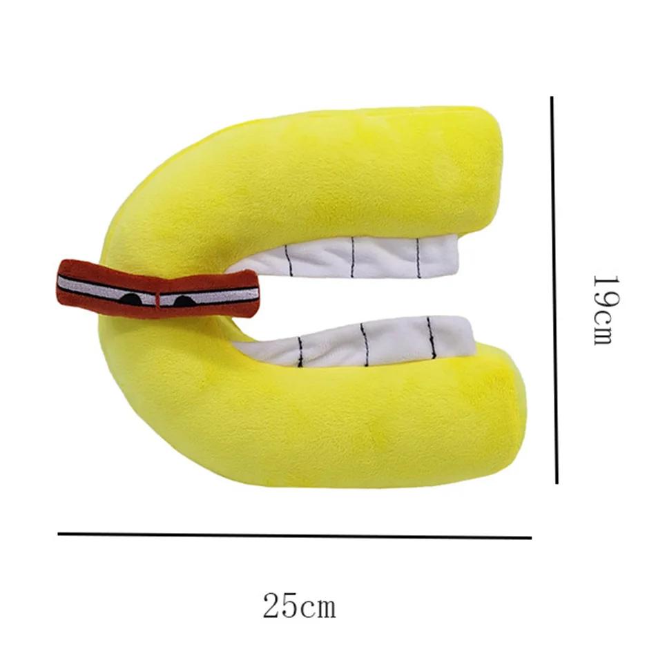 New Alphabet Lore Plush Toys Anime Doll Kawaii 26 English Letters Stuffed Toys Enlightenment Montessori Plush Toy Doll Gifts