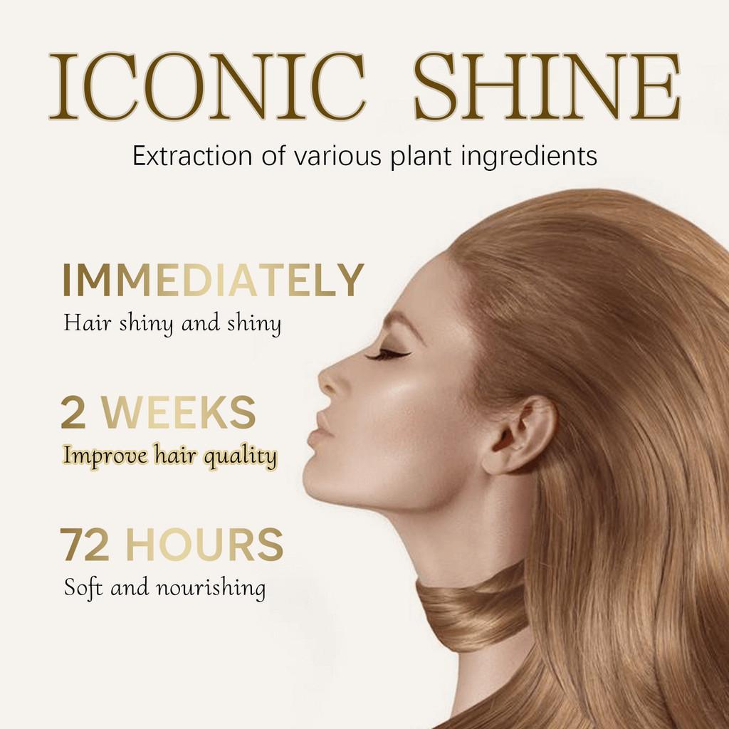 Hoegoa Nourishing Hair Oil For Dry Split Ends Revitalizing Soft Silky Hair Treatment