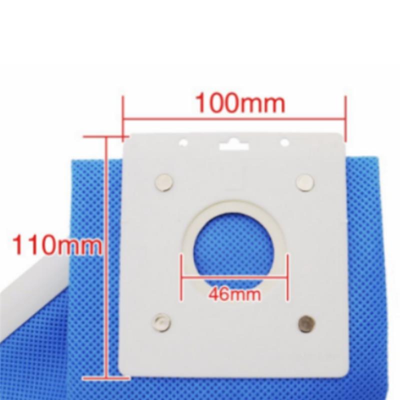 A58Z Dust Bag For  DJ69-00420B Vacuum Cleaner Parts Large Capacity Replacement Blue Reusable Dust Bag Sewing Bag 8PCS