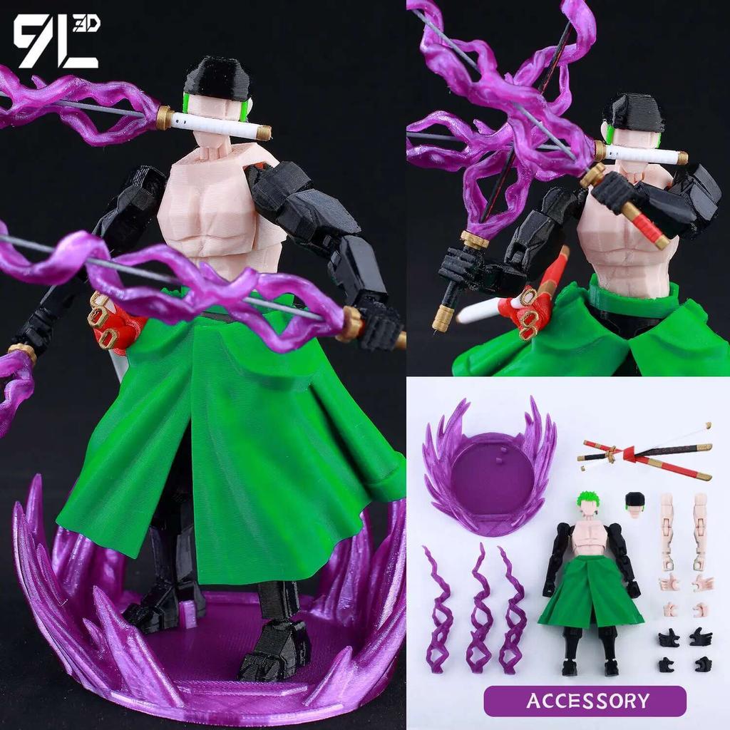 9L3 Figurka Mahoragi z Jujutsu Kaisen wydrukowana w 3D Dummy13 Lucky13 Wielostawowa Pozowalny Model Anime Kolekcjonerska Zabawka Prezent