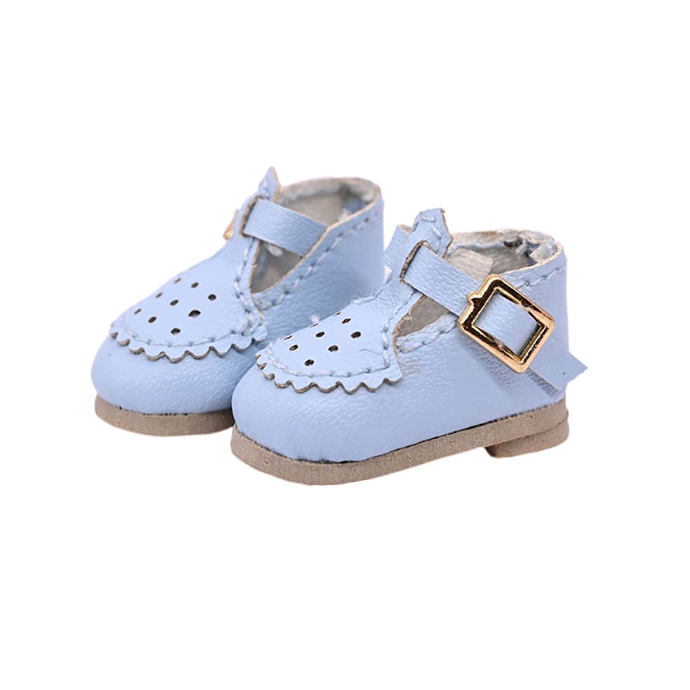 niannyyhouse Obitsu doll shoes Obitsu 11cm doll shoes Nendoroid shoes Obitsu 11 shoes for OB11 (blue)