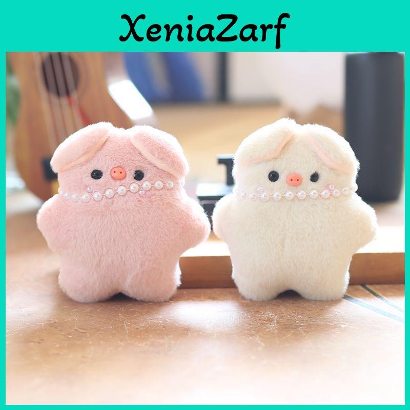 Adorable Plush Pig Keychain Cute Cartoon Style With Soft Pp Cotton Filling For Bag Decoration
