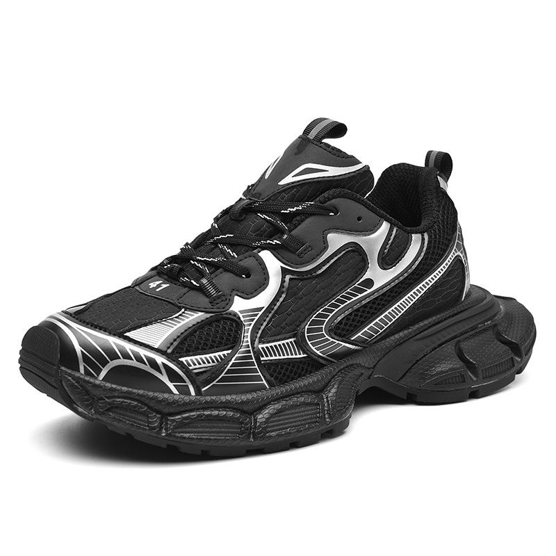 

Sports style casual fashion couple shoes outdoor Harajuku platform running shoes four seasons breathable mesh dad shoes S555 36
