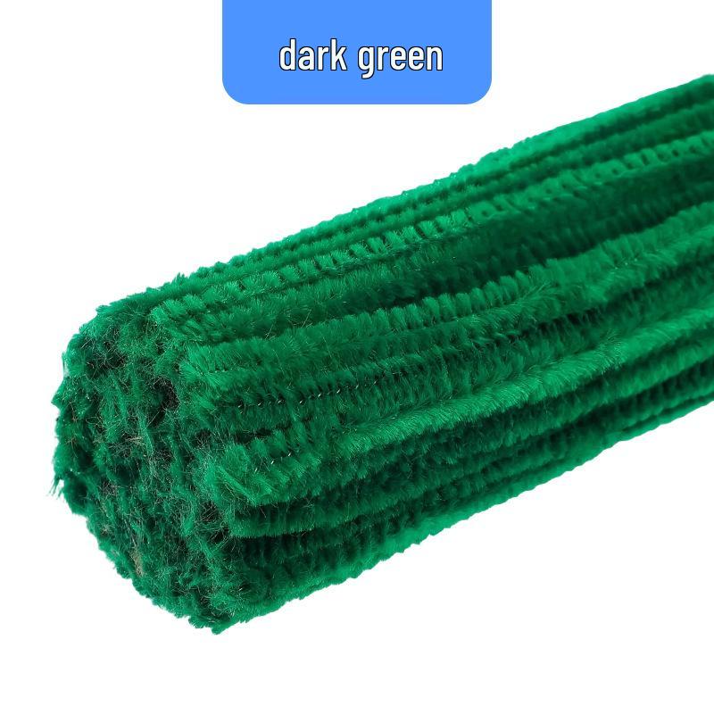 Handmade DIY Chenille Stem Fluff Flower Headband Ornament Material