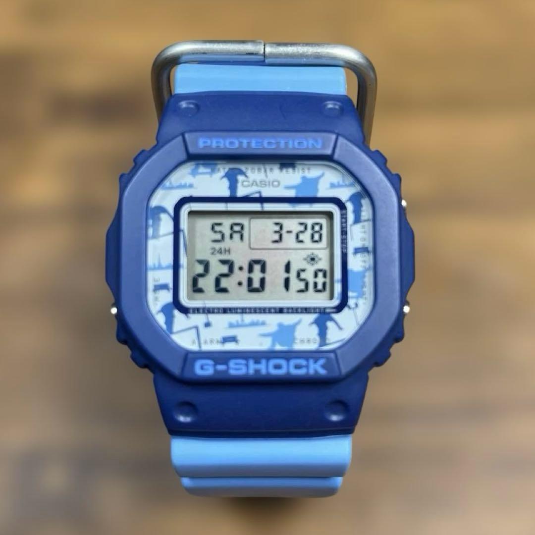 Unused G-SHOCK Skater Susumu Okada model DW-5600SA battery replaced