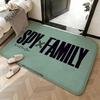 Soft Absorbent Non-Slip Rug Anime SPY FAMILY Floor Mat Home Decor Doormat Bedroom Floor Mat Shower Carpet