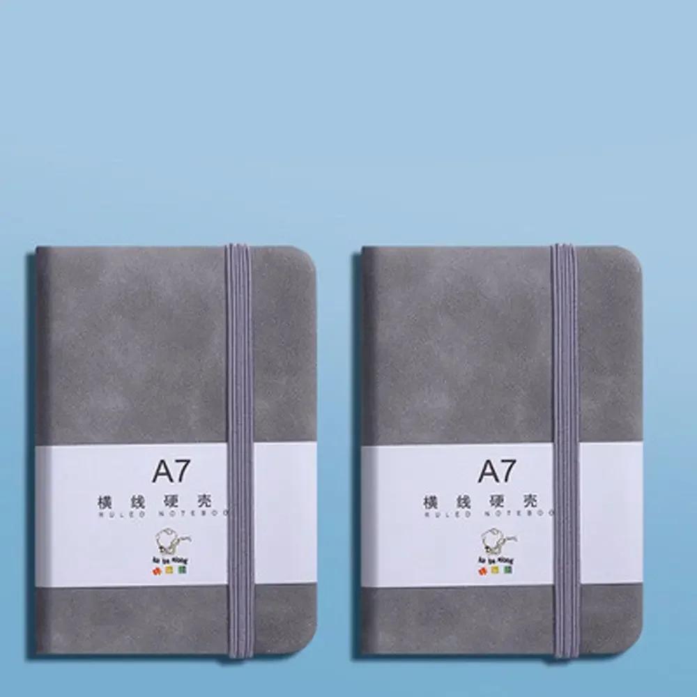 1Pcs A6 A7 Mini Notebook Portable Pocket Notepad Memo Diary Planner Agenda Organizer Sketchbook Office School Stationery 96sheet