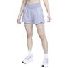 Nike Run Division Two-In-One Mid-Rise Reflective Regular Shorts Women Bottoms Oxygen-Purple FJ4252-536