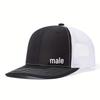 Casquette de camionneur créative avec vue sur la montagne: Casquette en Mesh Courbée à Séchage Rapide pour Homme