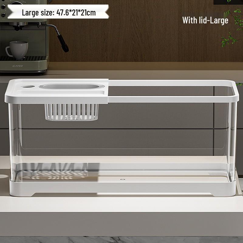 Premium Desktop Aquarium with Ecological Filtration and Oxygenation - High Transparency Fish and Turtle Tank for Home or Office