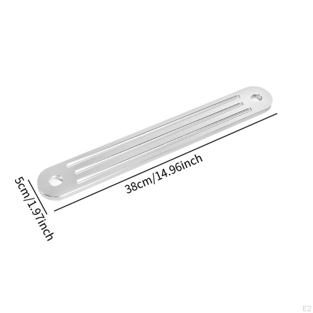 Transom Support Plate Aluminum Easy Installation Premium Thickness Maintenance Accessories for Top