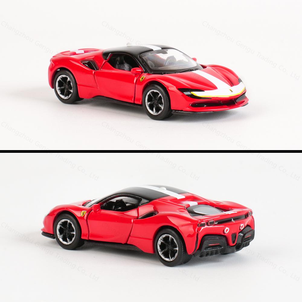 Bburago 1:64 Ferrari 812 Daytona SP3 SF90 SP1 F40 488GTB 599GTO ENZO Véhicules Statiques Moulés sous Pression Objets de Collection Loisirs Modèle Voiture Jouets