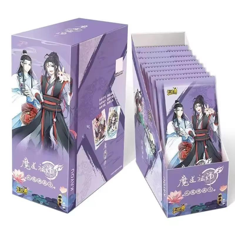 Mo Dao Zu Shi Carte Patriarca di Yiling Wei Wuxian Lan Wangji Romanzo Periferica Anime TCG Gioco di Carte Collezionabili Giocattoli Regali