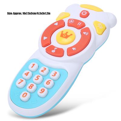 Baby Infant Sound Music Colorful Light Phone Learning Educational Comforting Toy