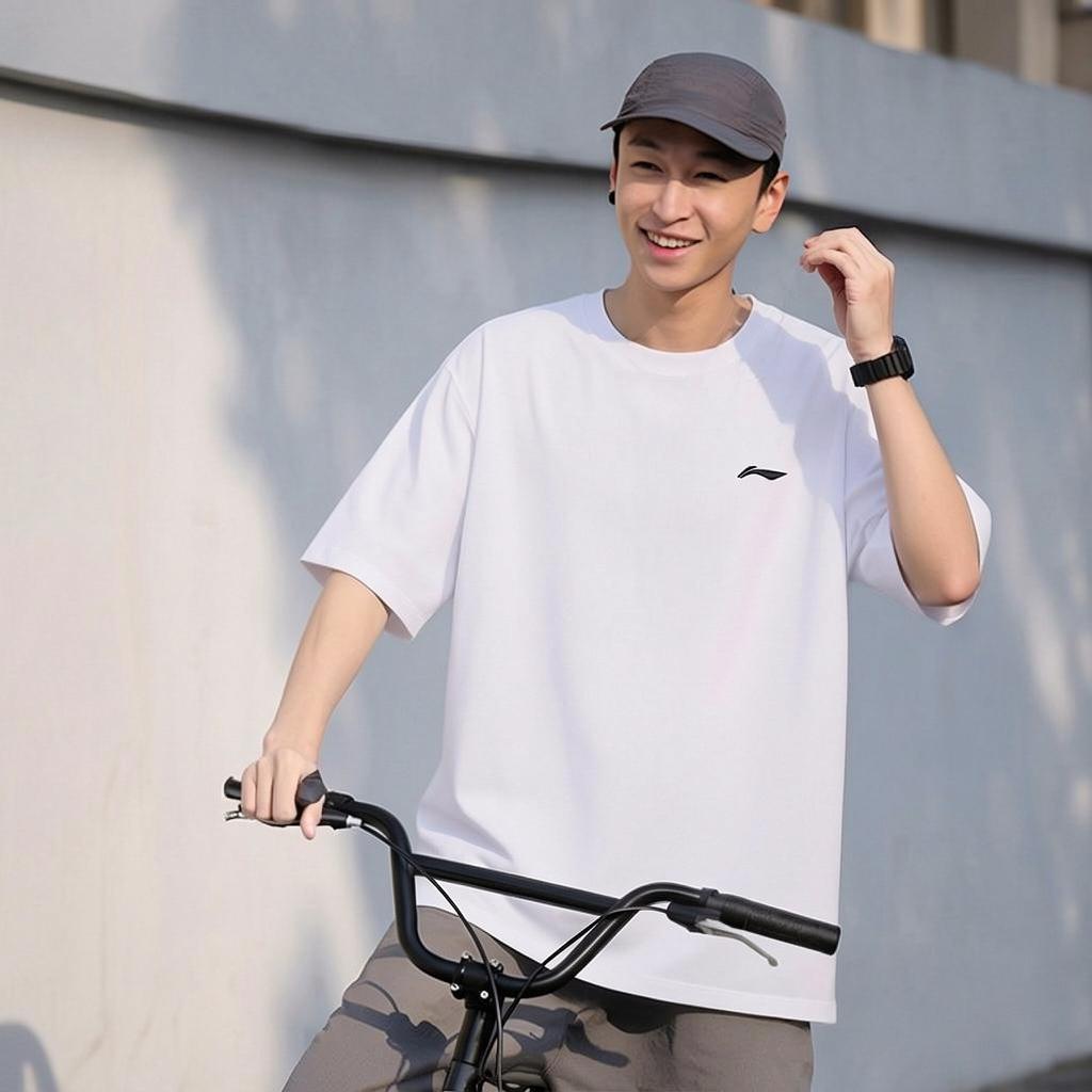 Men's Li-Ning T-Shirts Men's Crew Neck