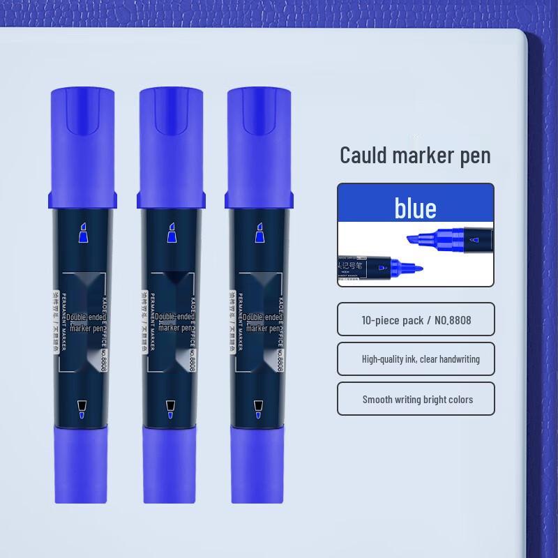 Oil-Based Double-Head Marker Pen 0.5mm