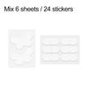 Elf Ear Stickers Butterfly-Shaped Reusable Invisible Ear Lobe Correction Patch Silicone Waterproof Tape for Ear Support Patch