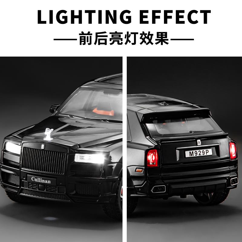 1:20 Rolls Royce Cullinan Ultra Luxusní Plnohodnotný SUV Domácí Dekorace & Sběratelské Předměty Hobby Displej Ozdoby Sváteční Dárek