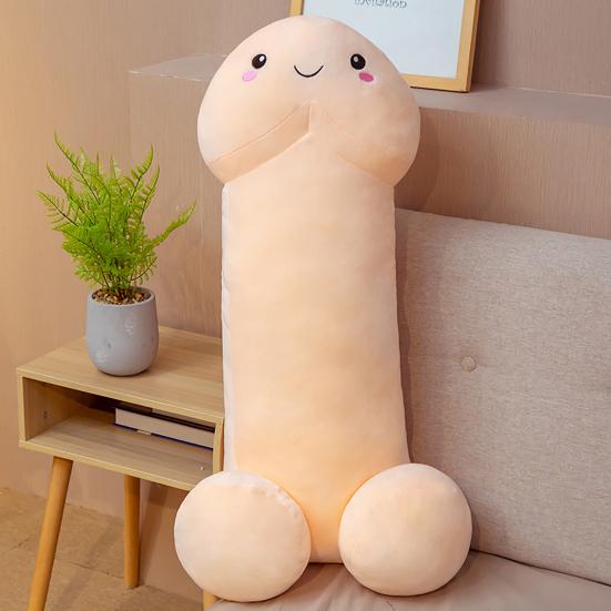 Cartoon Plush Stuffed Soft Simulation Penis Doll Cushion Xmas Girlfriend Gift