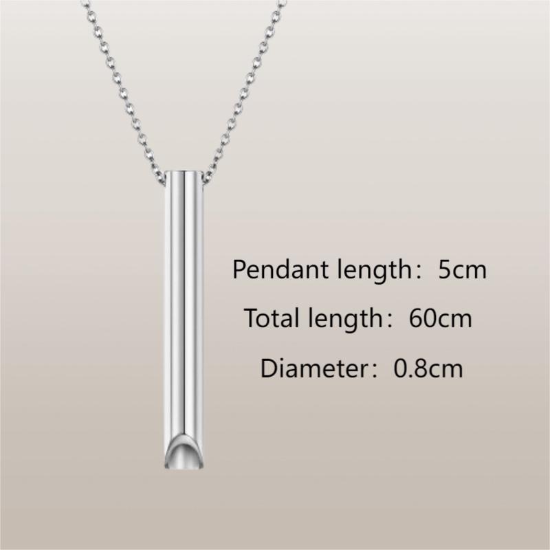 

Вейпинг Анти Ожерелье Снятие Стресса Breathlace Бросить Курить Осознанное Дыхание серебряный