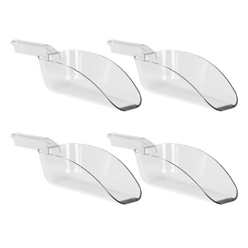 4 шт. Попкорн Хлопья Нержавеющая сталь Мерная ложка Многофункциональный совок Пищевые ледогенераторы Домашняя кухня Для стирального порошка