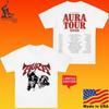 Diljit Dosanjh Thura Aura Tour 2026 Concerto Regali per Fan Maglietta Unisex