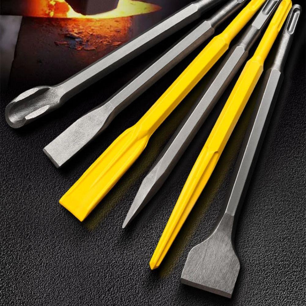 Sharp and Flat Gouge Concrete Construction Drill Bit Pickaxe Picks  Construction Site