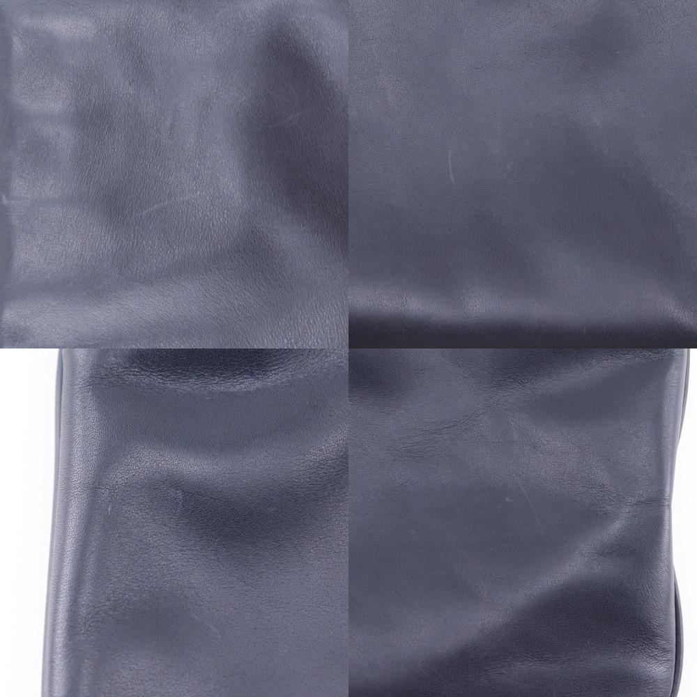 Bally TIGAN Business Bag 2WAYShoulder Black Calfskin Mens Used