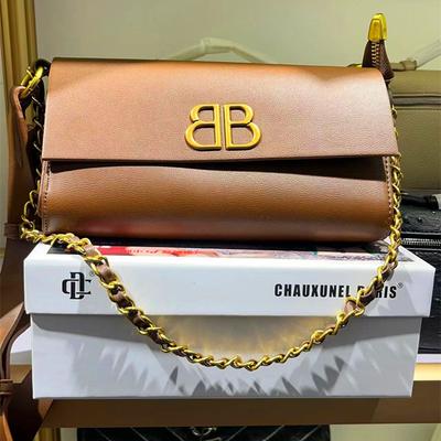 BB Light Luxury damska mała torebka typu crossbody - wysokiej jakości tekstura, modna, swobodna torba na ramię